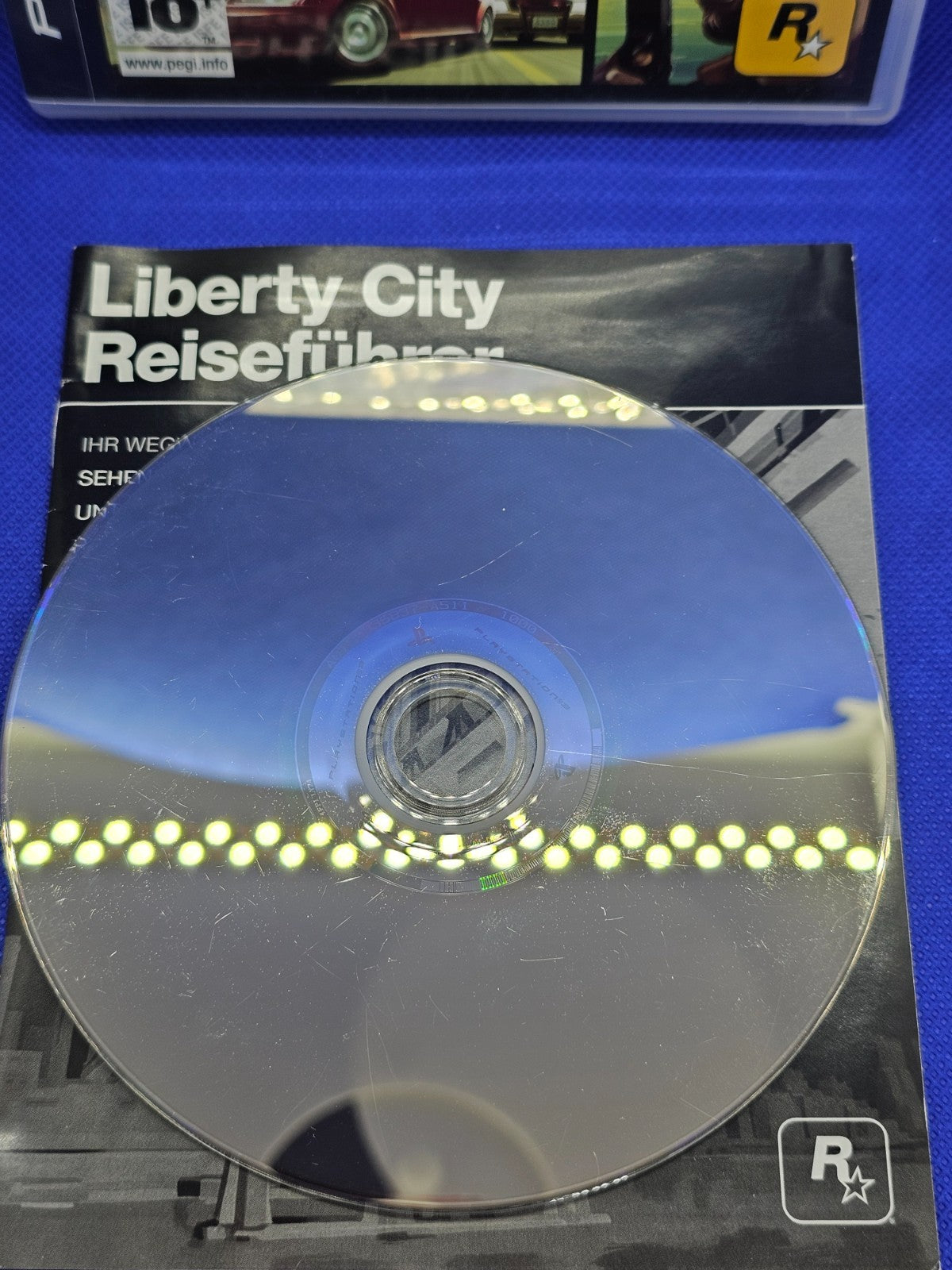 Grand Theft Auto IV GTA 4 PS3 Rockstar Games 2008 No MAP Version Allemande1