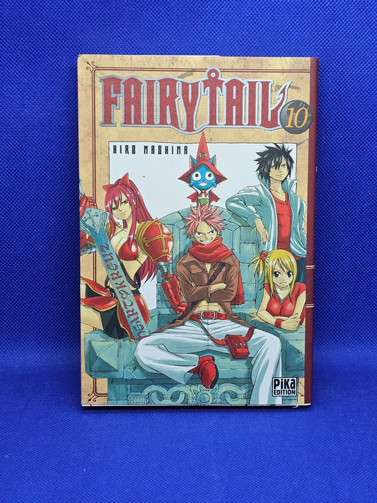 Fairy Tail Tome 10 Manga VF Hiro Mashima Pika Shonen 20100