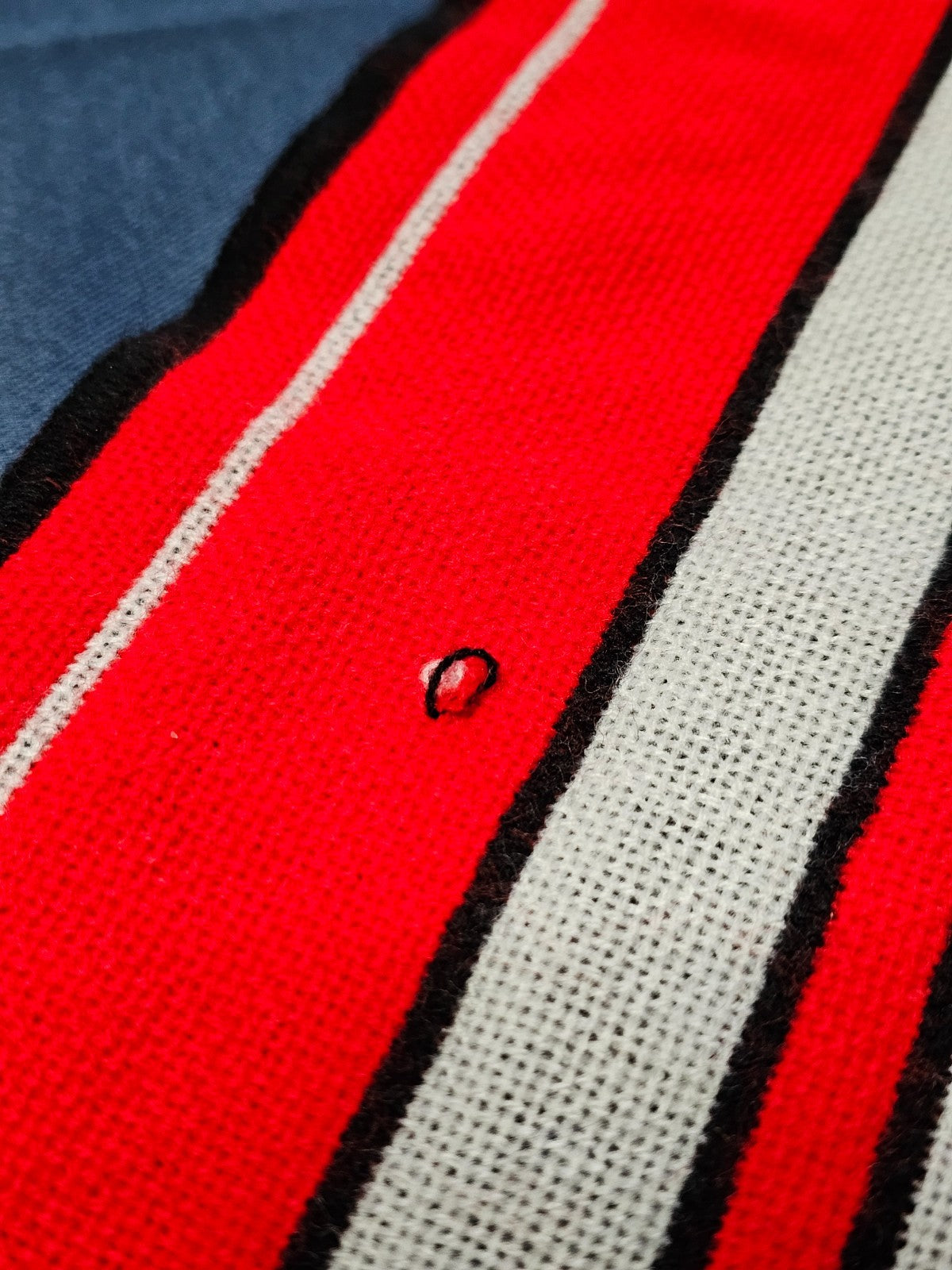 Écharpe OGC Nice Côte d’Azur Supporter Football Vintage Ancien Logo2