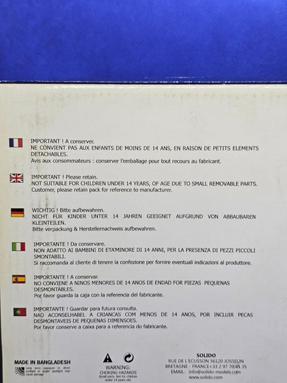 Coffret Peugeot 205 Rallye Édition Limitée 2005 Solido 118 Pack 2 Voitures12