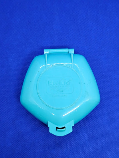 Polly Pocket Polly in the Nursery Bluebird 1992 Coffret Turquoise Vintage Incomp2