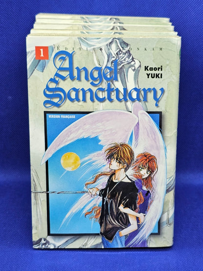 Lot Manga Angel Sanctuary Tomes 1 à 5 Kaori Yuki Tonkam VF0