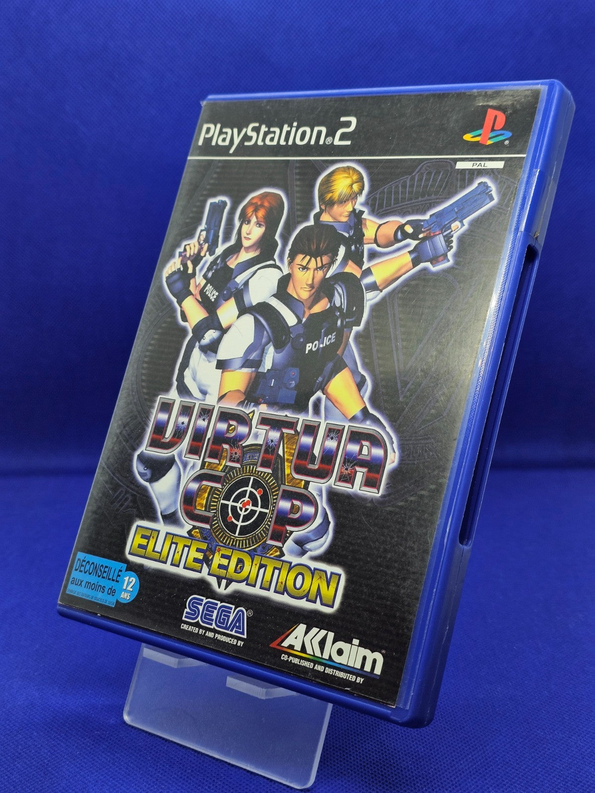 Virtua Cop Elite Edition PS2 PlayStation 2 Jeu Vidéo PAL Sans Notice1