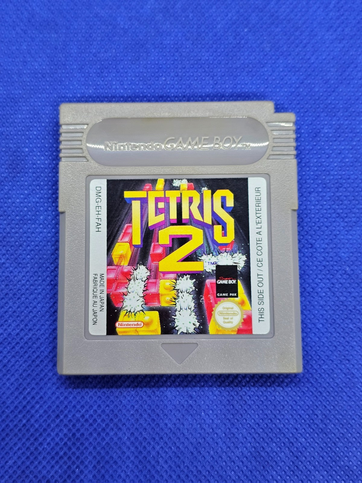 Tetris 2 Game Boy Nintendo 1993 Cartouche Originale FAH0
