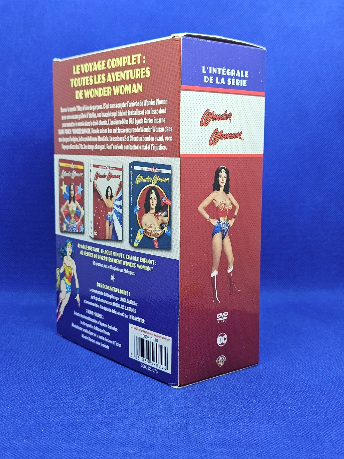 Wonder Woman intégrale série Lynda Carter 21 DVD DC Warner 20162