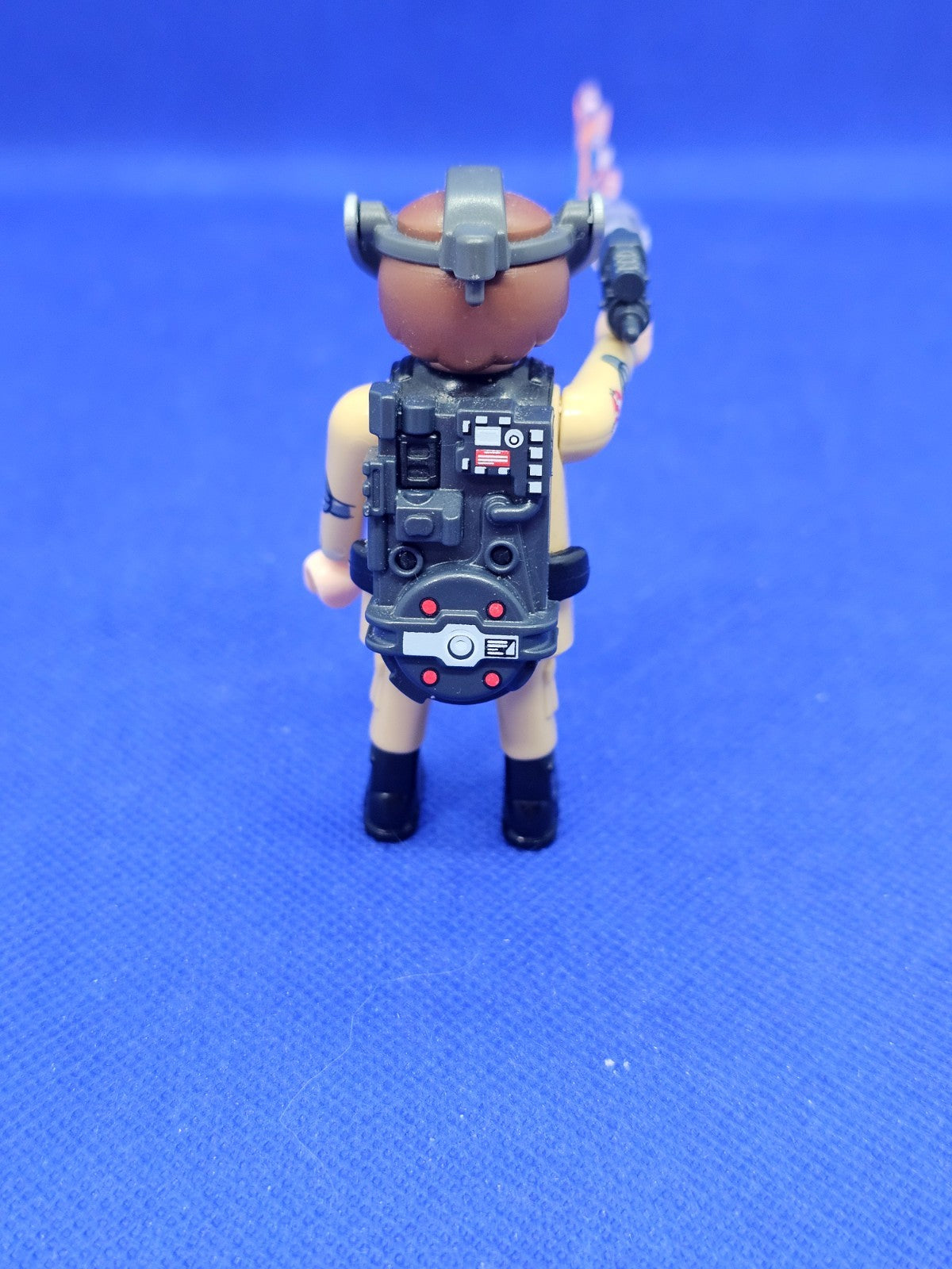 Figurine Ray Stantz Ghostbusters Playmobil Proton Pack Casque Vision Incomplet2