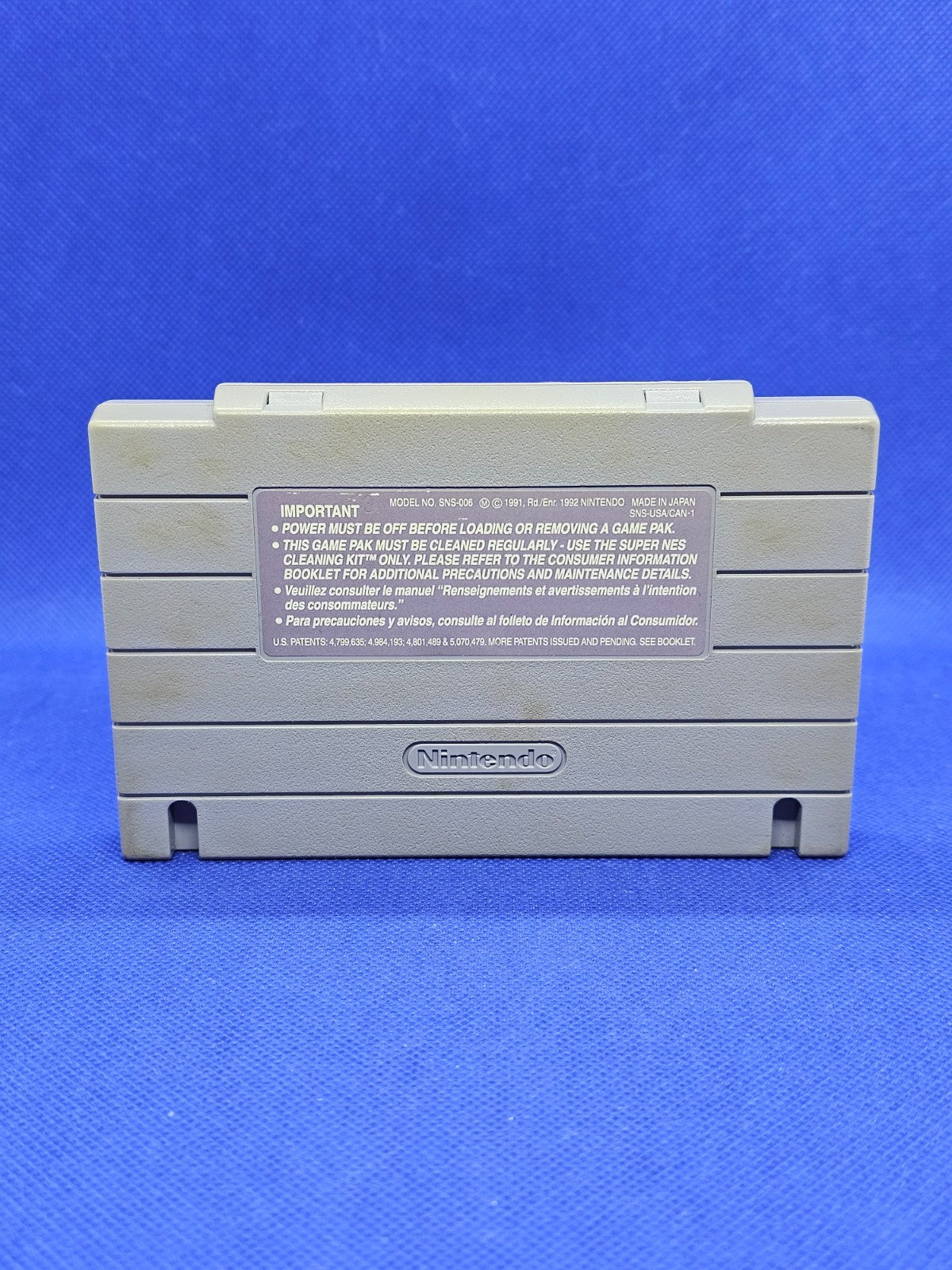 Fatal Fury 2 Super Nintendo SNES USA Takara 1992 SNS-DJ-USA1