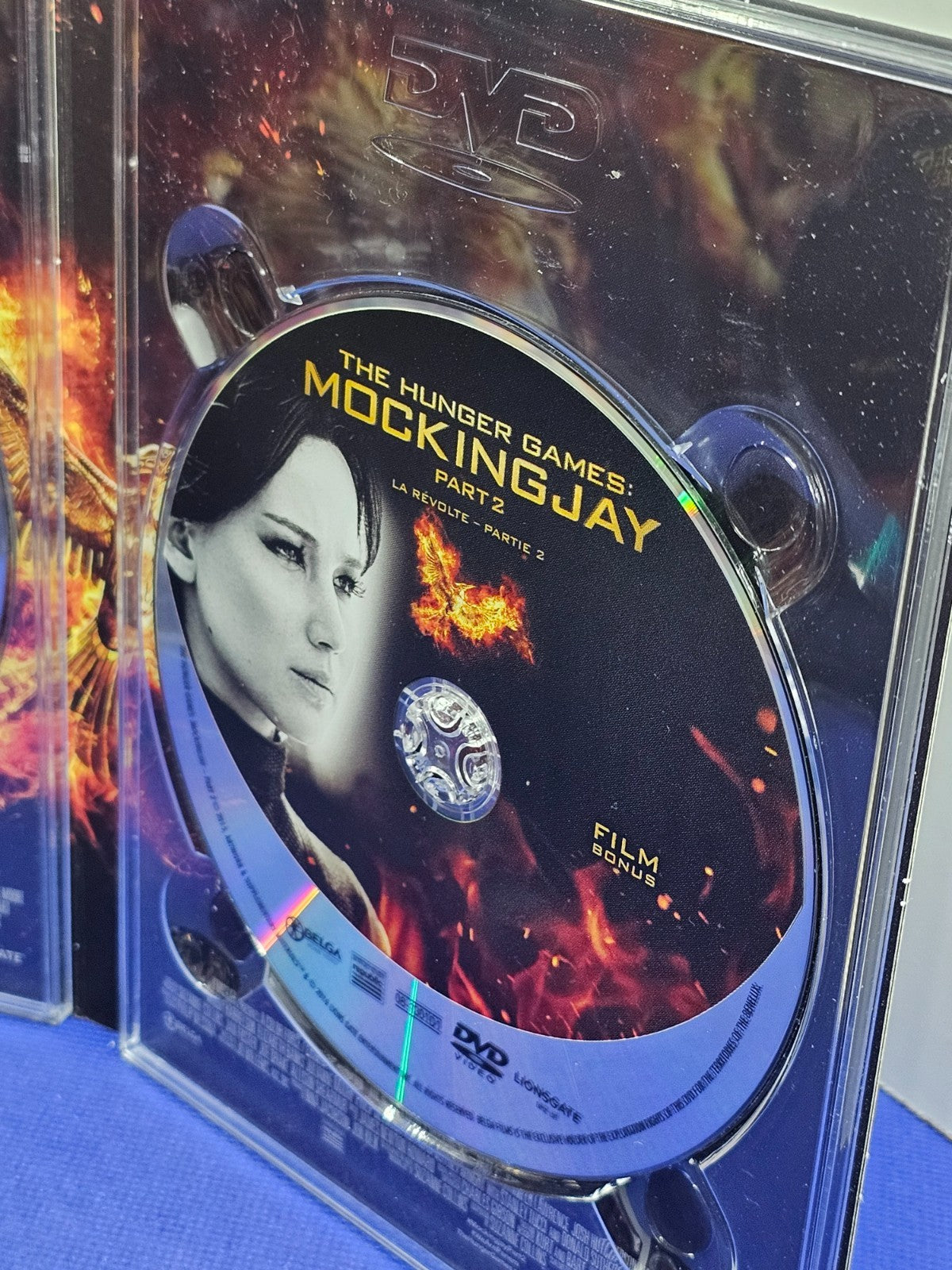 Hunger Games Collection Coffret DVD 4 Films Lionsgate Belga Incomplet7