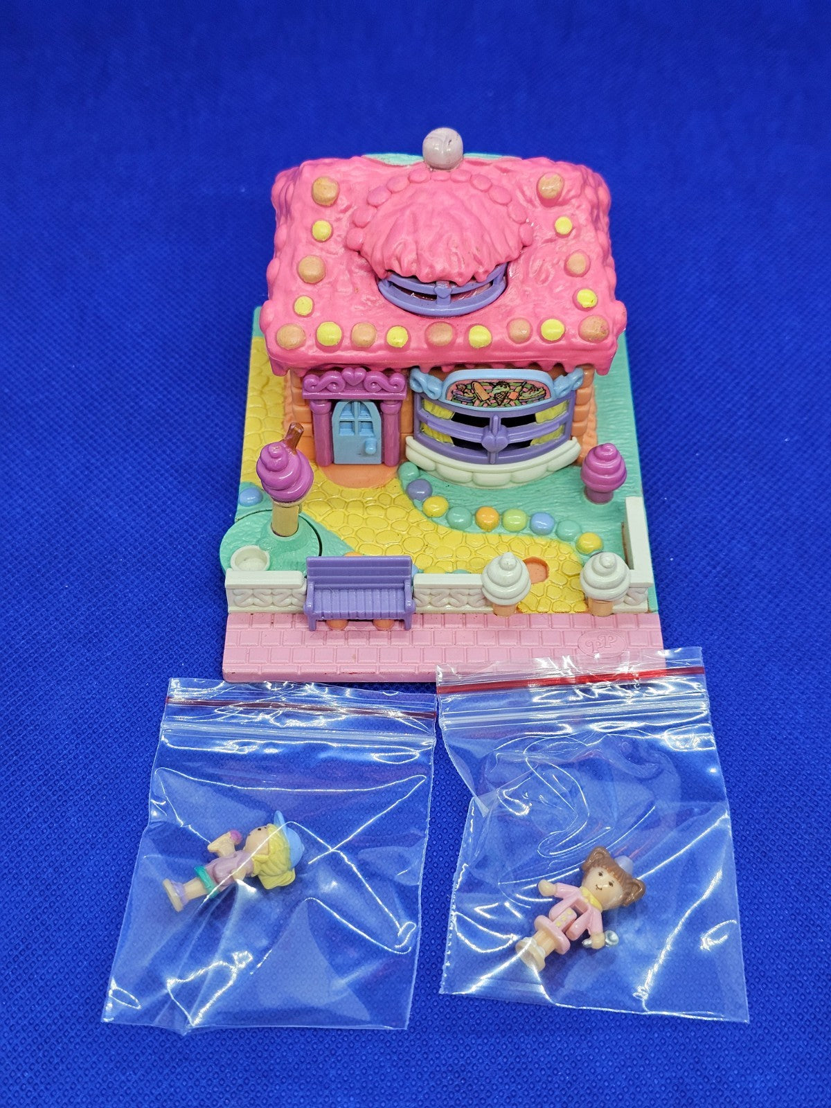 Polly Pocket Ice Cream Shop Bluebird 1995 Parfumé Complet5