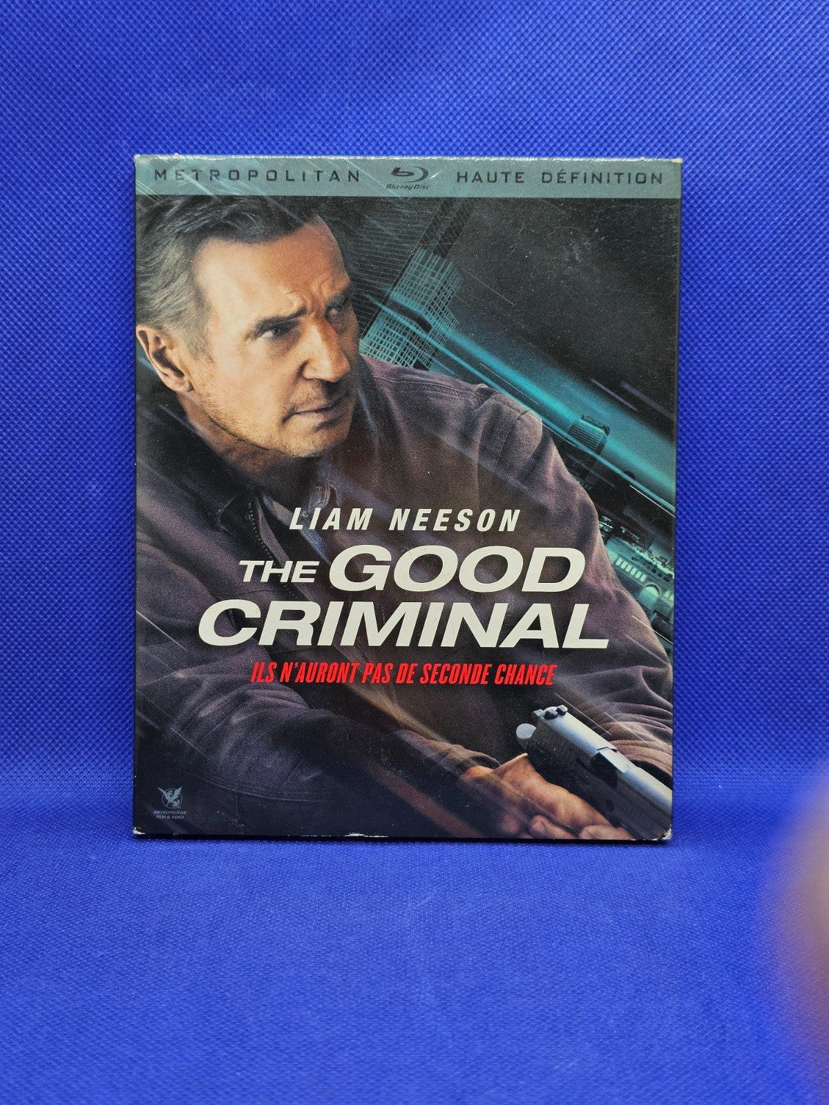 The Good Criminal Blu ray Liam Neeson Metropolitan 2021 avec fourreau0