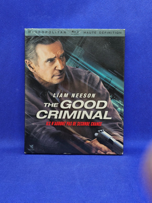 The Good Criminal Blu ray Liam Neeson Metropolitan 2021 avec fourreau0