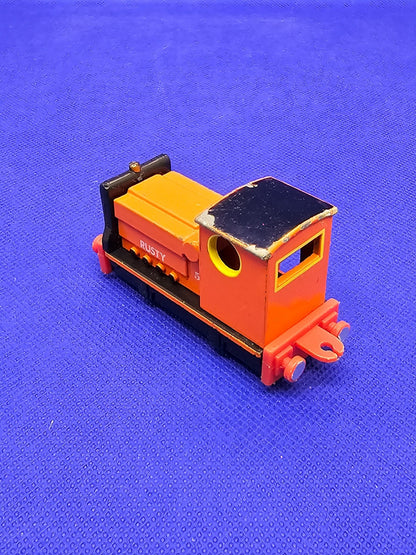 Rusty numéro 5 Thomas et ses amis ERTL 1995 locomotive métal vintage1