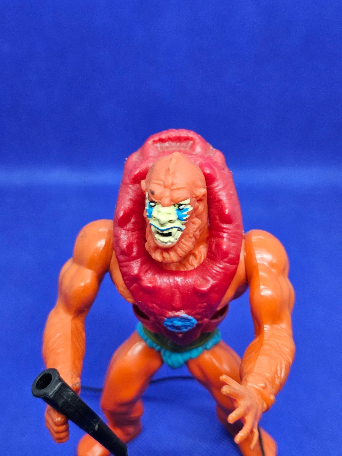 Beast Man Le Monstre MOTU Mattel 1981 Made in France Vintage avec accessoires1