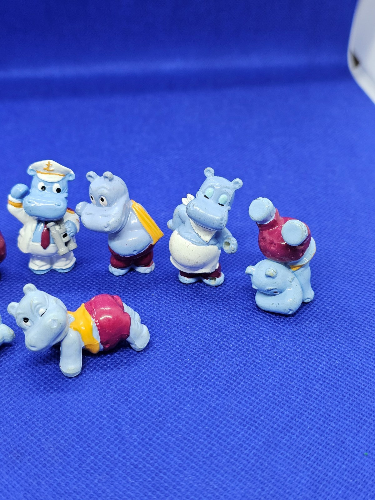 Lot 11 Figurines Happy Hippo Kinder Surprise – Vintage Kinder – Collection Anima3