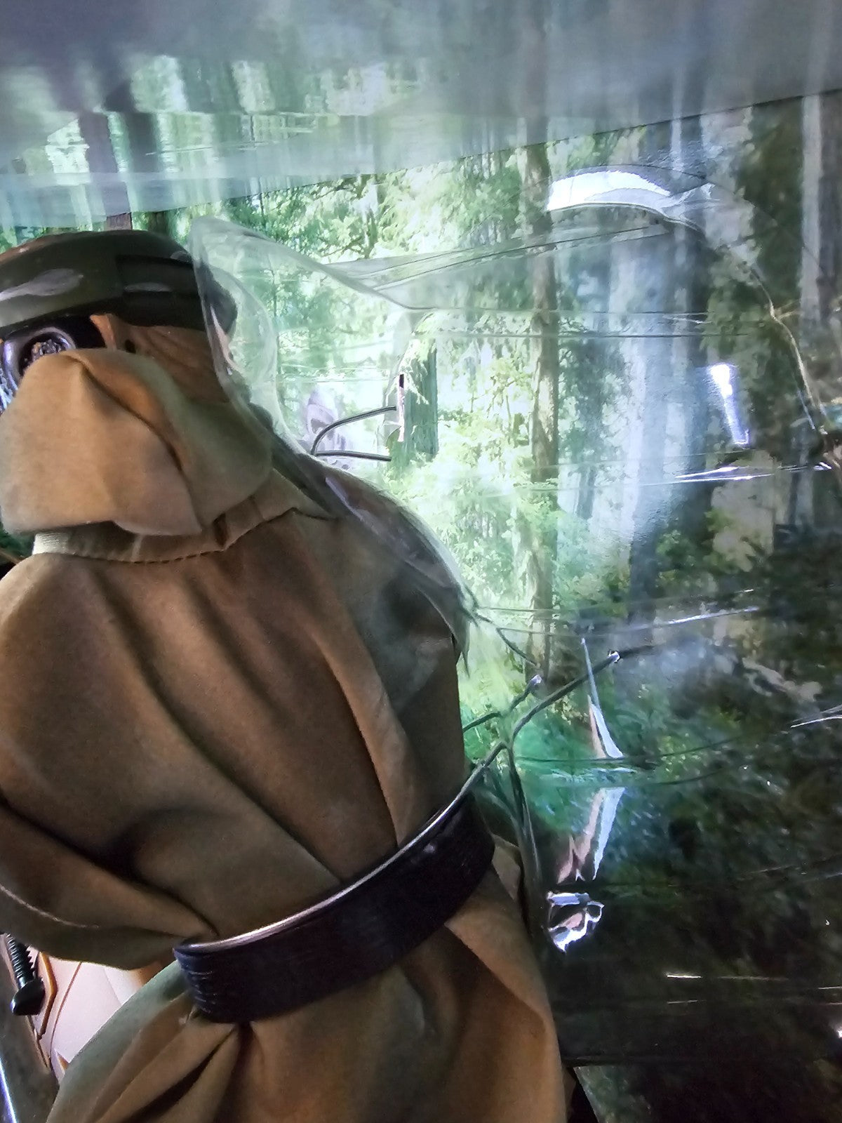 Star Wars Speeder Bike avec Luke Skywalker, Power of the Jedi, Hasbro Tomy, 200111