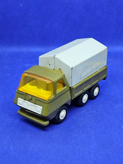 Camion Transporte Militar Rico Espagne Vintage 6x6 Tôle Années 19700