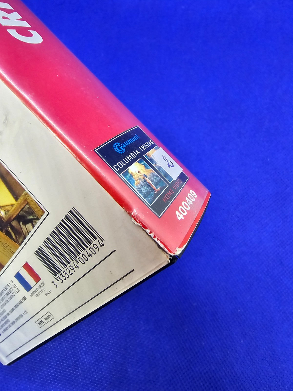 Critters VHS Ticket Cinéma, Film Horreur, Gaumont Columbia, 1986, VF PAL SECAM9