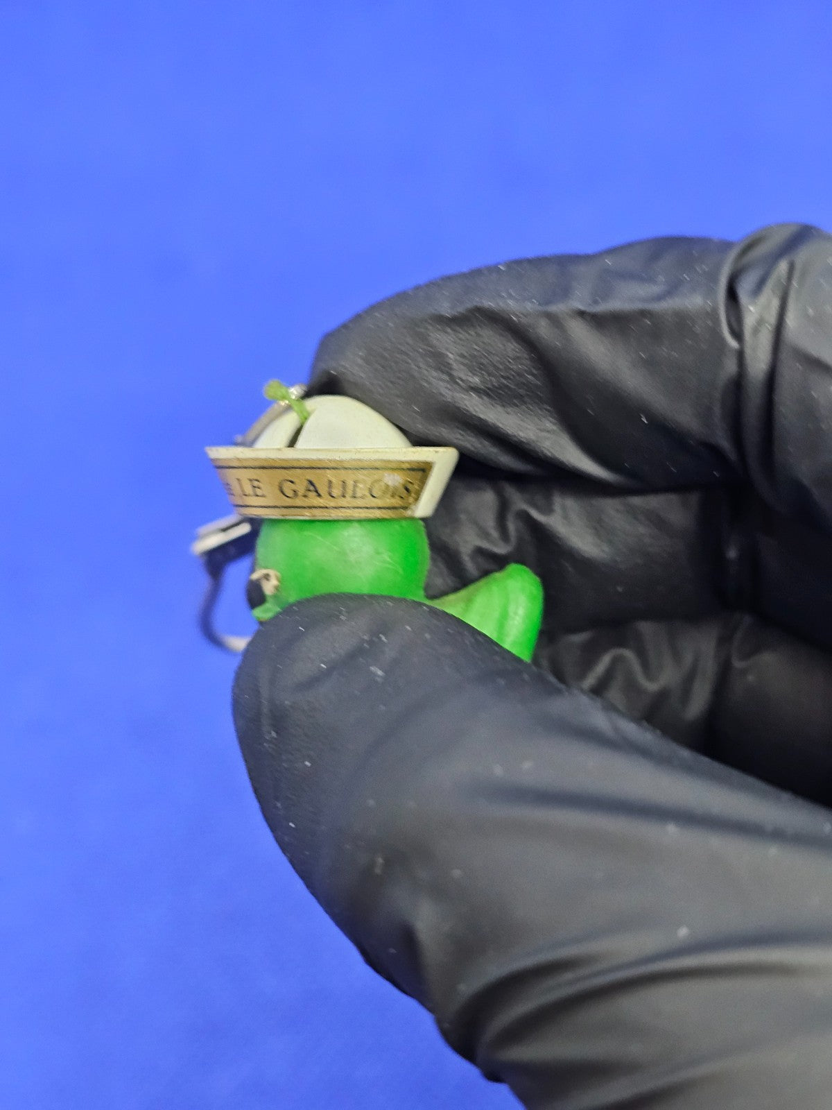 Porte‑clé vintage canard vert Surprise Le Gaulois2