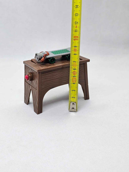 Table Atelier TMNT, Accessoire Tortues Ninja, Playmates, 2003, 7 cm