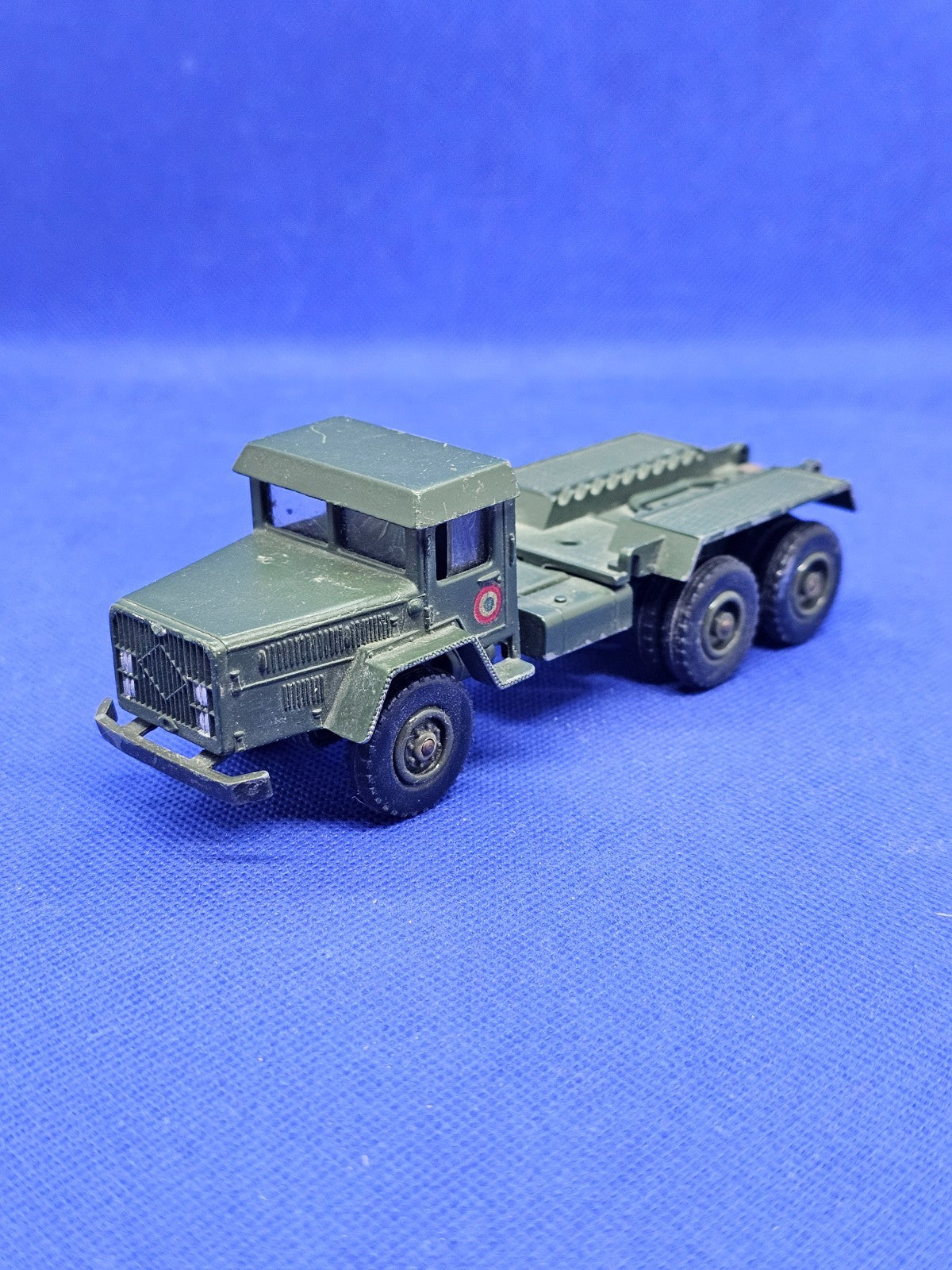 Unic ZU 120 Sahara camion militaire Solido France 150 vintage 15,5 cm0