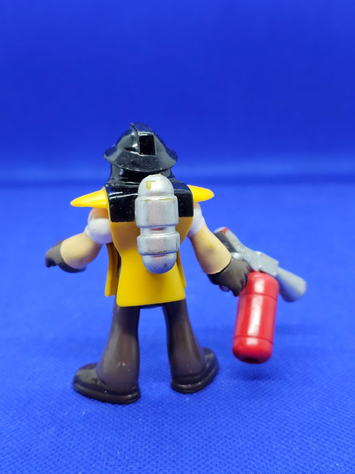 Lot Imaginext Pompier + Bandit, FisherPrice, 2013, Figurines 7 cm + Accessoires2