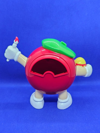 M&M’s Red Distributeur Bonbons Pâques 1992 Mars Vintage Figurine Boîte Sucreries2