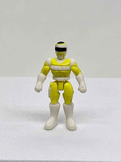 1997 Power Rangers In Space Astro Megaship Deluxe Micro Playset - Yellow Ranger