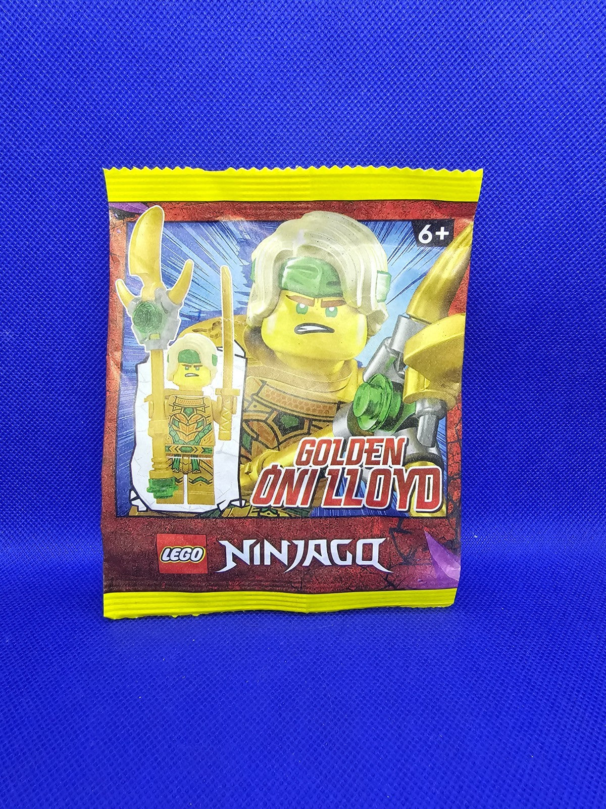 Golden Oni Lloyd, LEGO Ninjago Crystalized, LEGO Blue Ocean, 2022, Sachet Scellé2