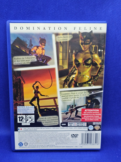 Catwoman PS2 Jeu Action Aventure EA Games 2004 DC Comics PlayStation 2 PAL1