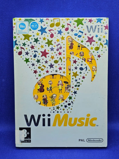 Wii Music Nintendo Wii PAL Nintendo 2008 Complet Avec Surboîtier Carton0