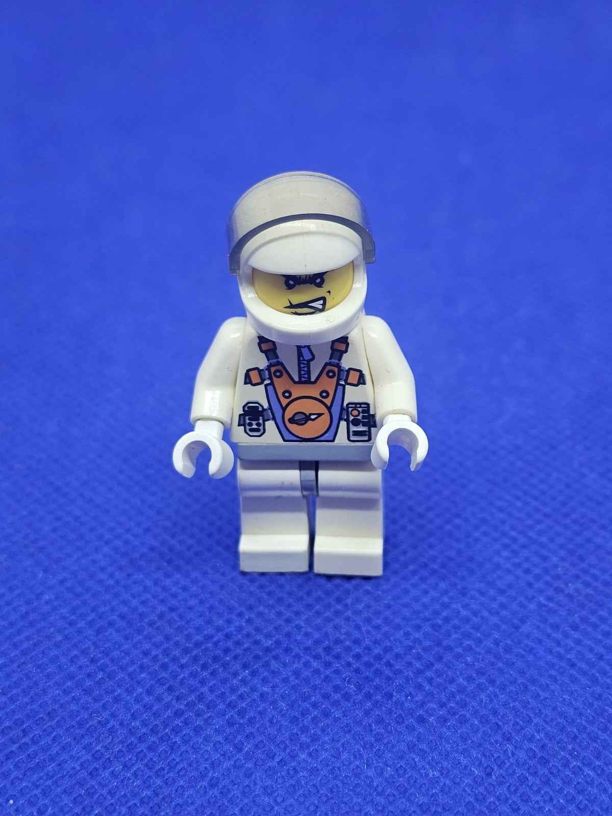 LEGO Mars Mission Astronaute mm009 Angry Face Visière Remplacée 2007