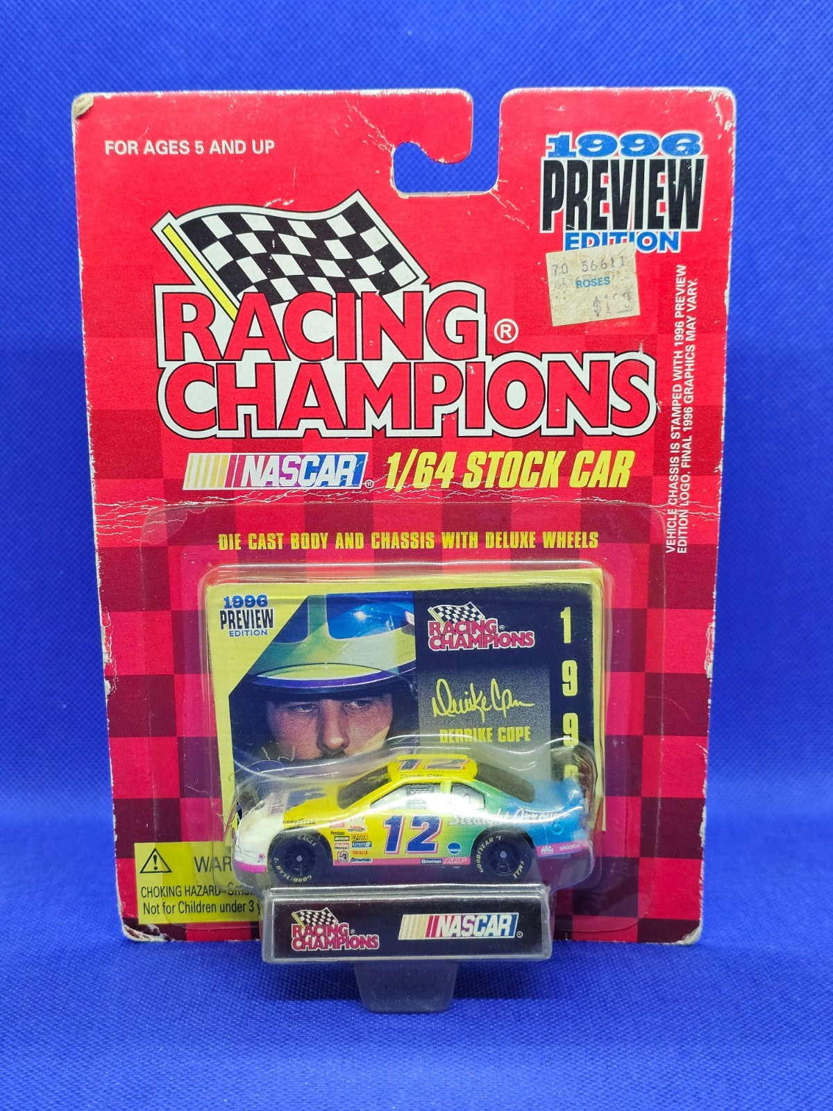 Racing Champions NASCAR Derrike Cope #12 Ford Thunderbird 1996 1640