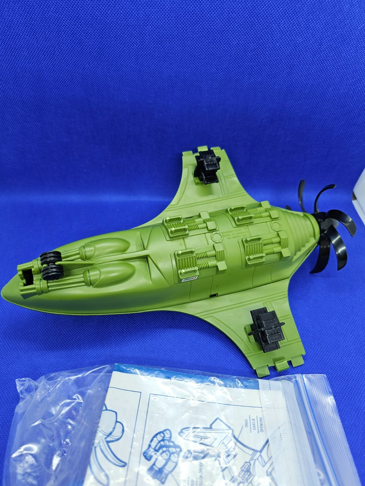 G.I. Joe Salamandre Véhicule 6255 Vintage Hasbro Années 80 Figure Bull’s‑Eye Com10