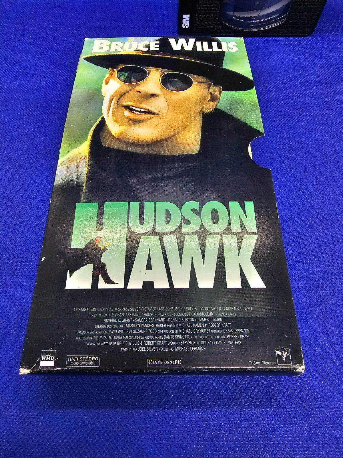 VHS Hudson Hawk Bruce Willis Édition Hors Commerce Quick Très Bon État5