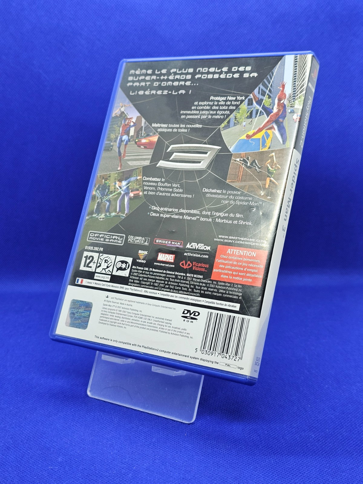 Spider‑Man 3 PlayStation 2  PS2  Jeu complet avec notice Version PAL Française1