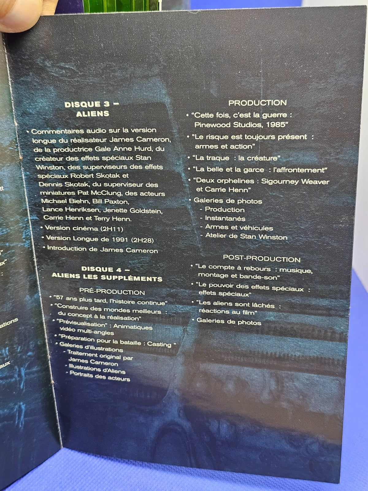 Alien Quadrilogy Coffret Collector 9 DVD Intégrale 4 Films VF Fox 200311