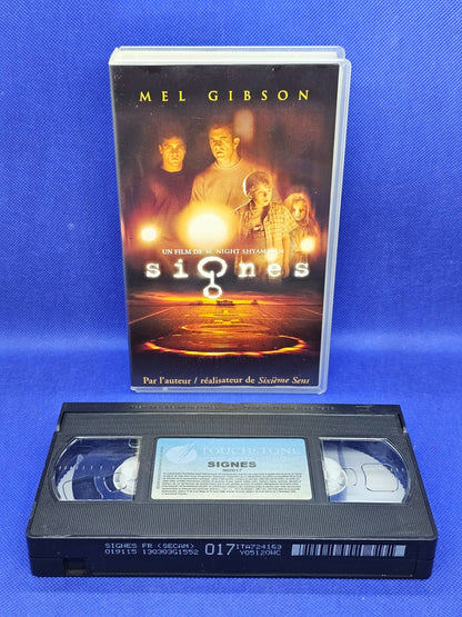 VHS Signs Signes Film M Night Shyamalan Touchstone 2002 Cassette Vidéo2