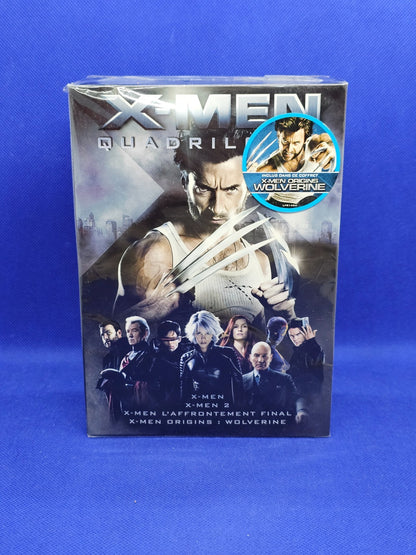 Coffret X-Men Quadrilogie 4 DVD Marvel 20th Century Fox 2010 Wolverine Sous blis0