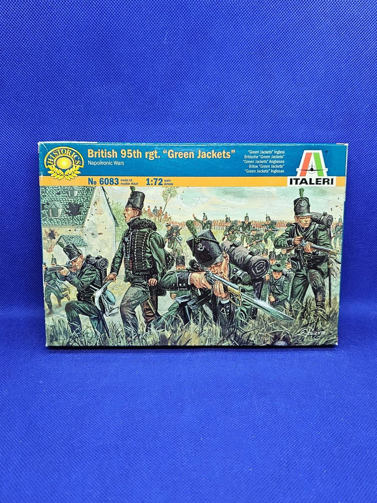 Italeri British 95th Green Jackets 6083 48 Soldats Waterloo 172 20060