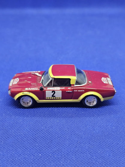 Fiat 124 Abarth Rally n°2 Pinto Portugal 1974 Altaya IXO 1434