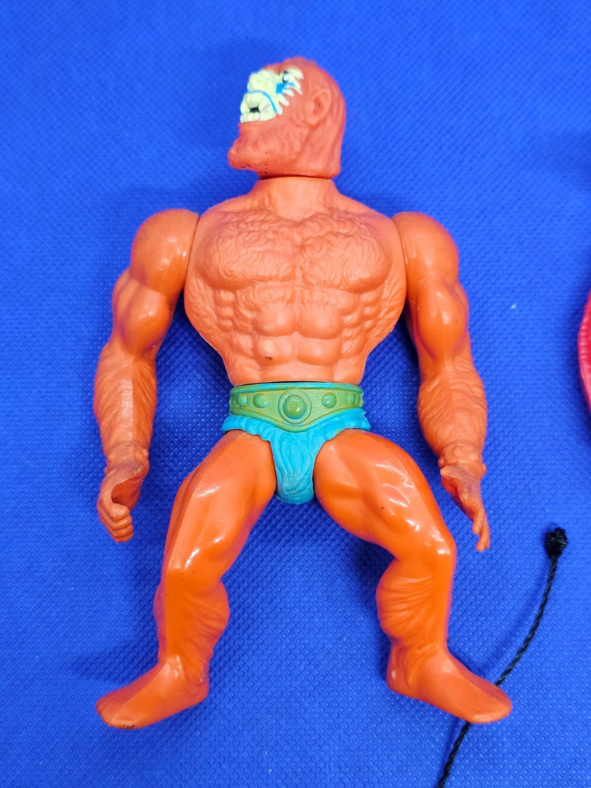 Beast Man Le Monstre MOTU Mattel 1981 Made in France Vintage avec accessoires7