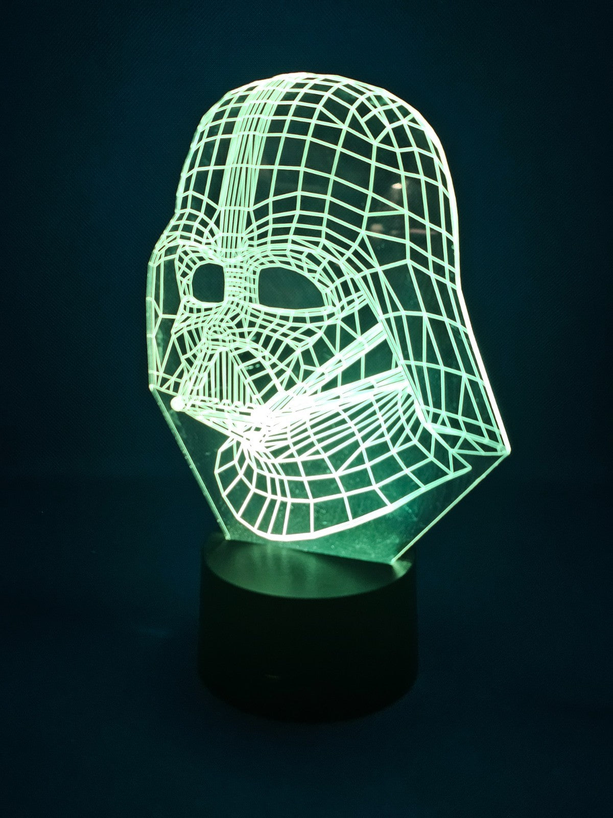 Lampe LED 3D Dark Vador Star Wars Fullsun Electronic FS2810C 7 Couleurs USB5