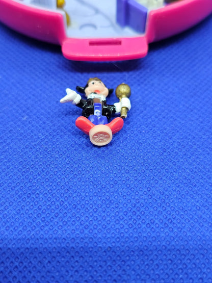 Polly Pocket Disney Mickey Minnie Château Bluebird 1995 Vintage Incomplet2