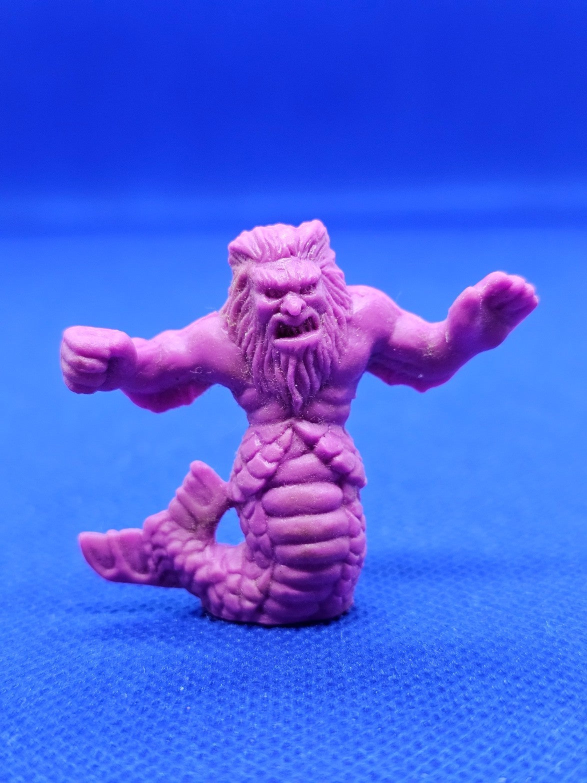 Triton #10 Purple Neon, Monster in My Pocket, Matchbox, 1990, 4 cm0