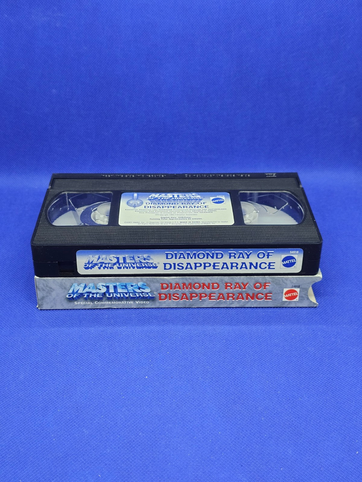 VHS Masters of the Universe Diamond Ray of Disappearance Mattel 20014