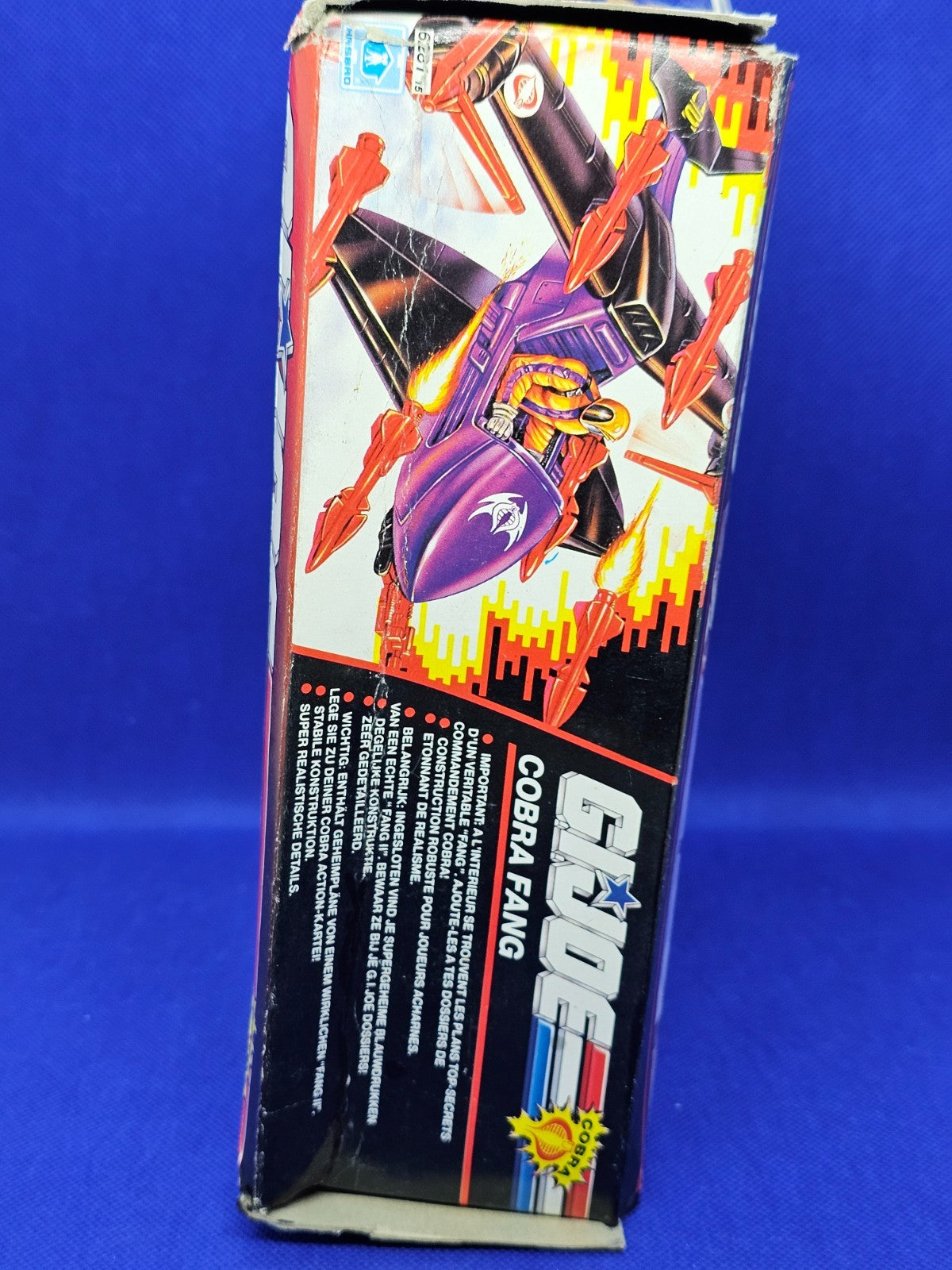 Cobra Fang G.I. Joe Cobra Hasbro 1990 Véhicule Hélicoptère Complet en Boîte Used4