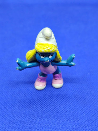 Schtroumpfette Aérobic 20183 Les Schtroumpfs Schleich Peyo 1985 5.5 cm0