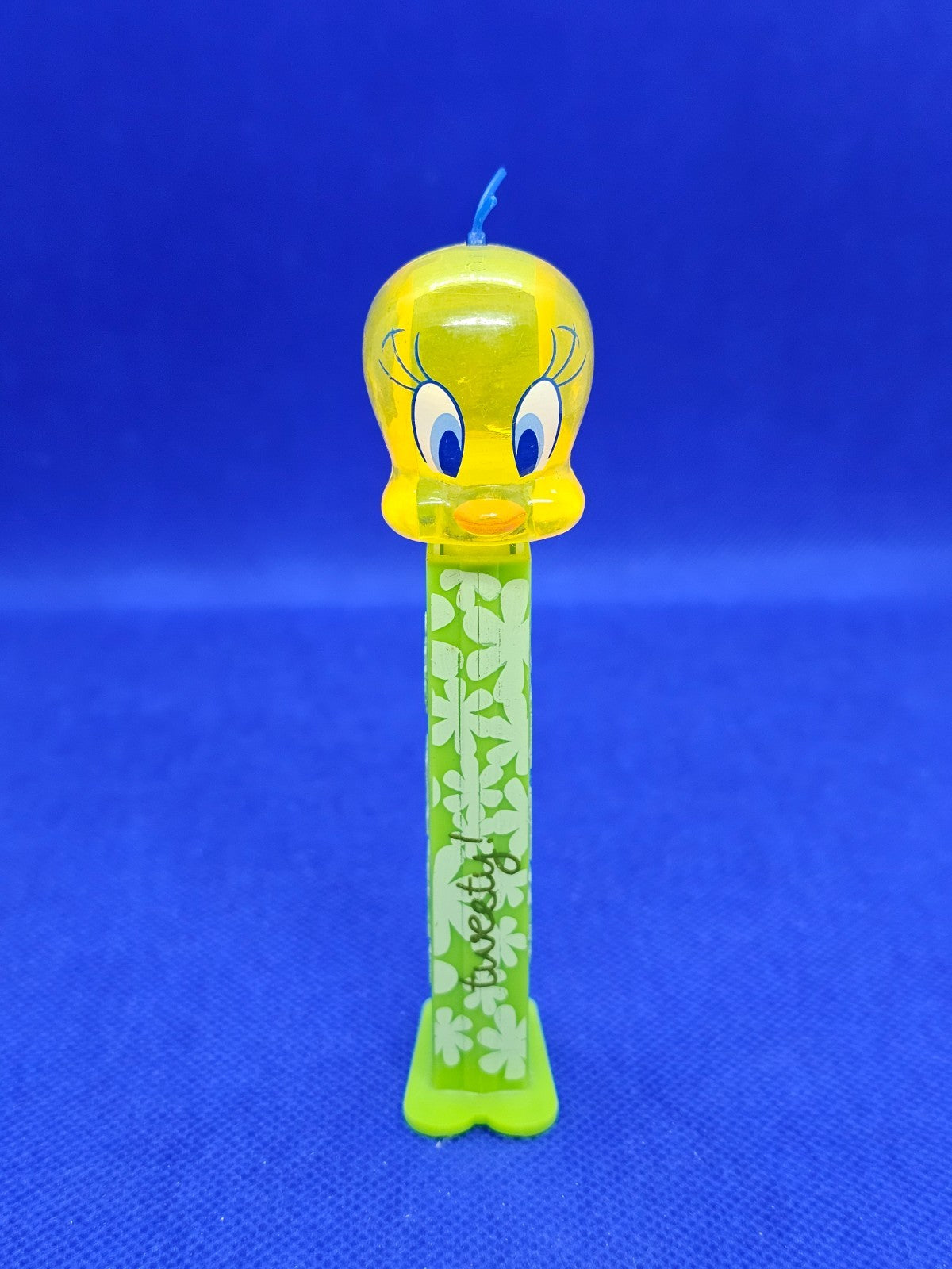 PEZ Titi Tweety Bird, Looney Tunes, Warner Bros, Édition Florale, Vintage, Loose0