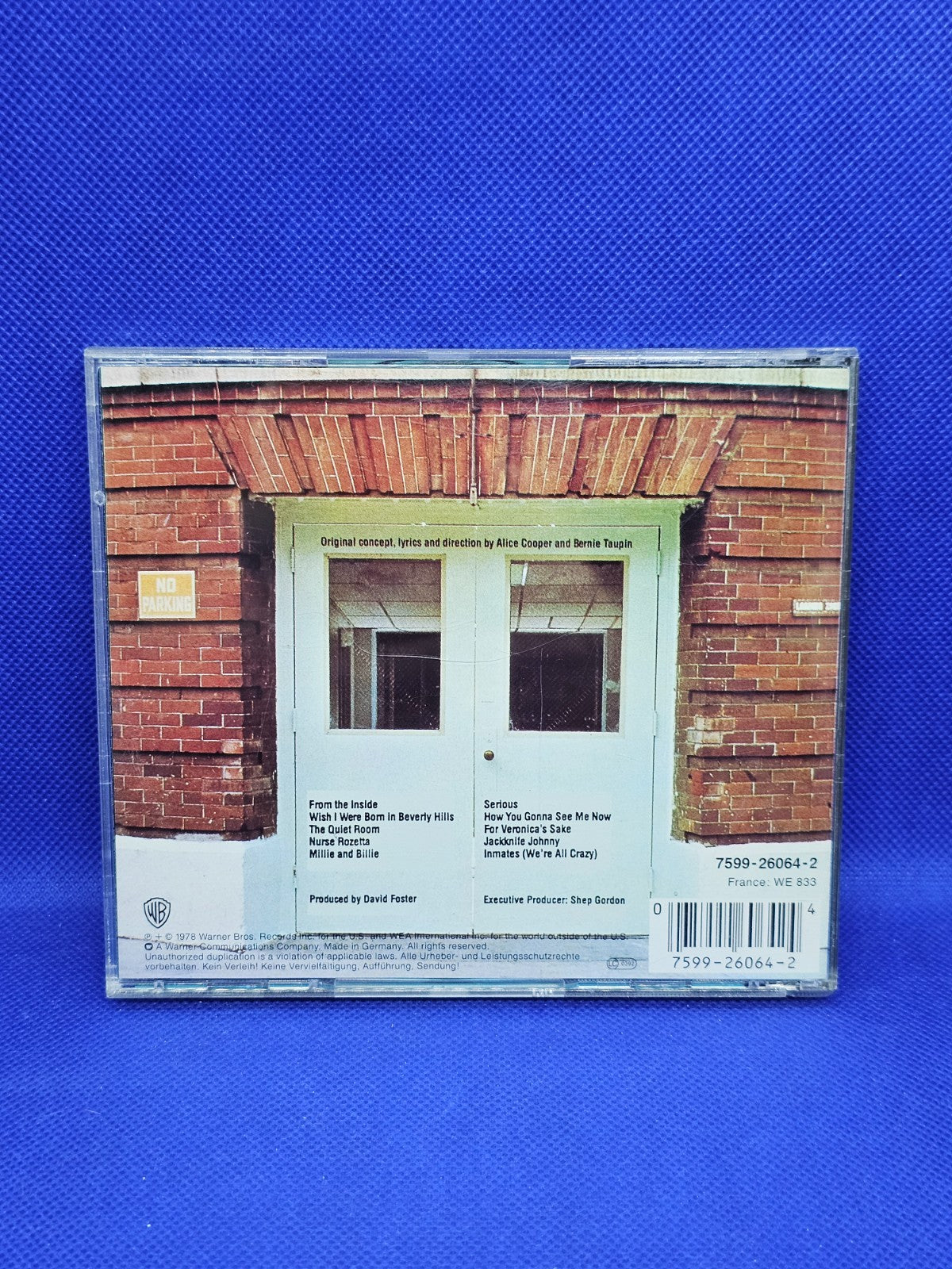 Alice Cooper From The Inside CD Album Warner Bros 1991 Hard Rock1