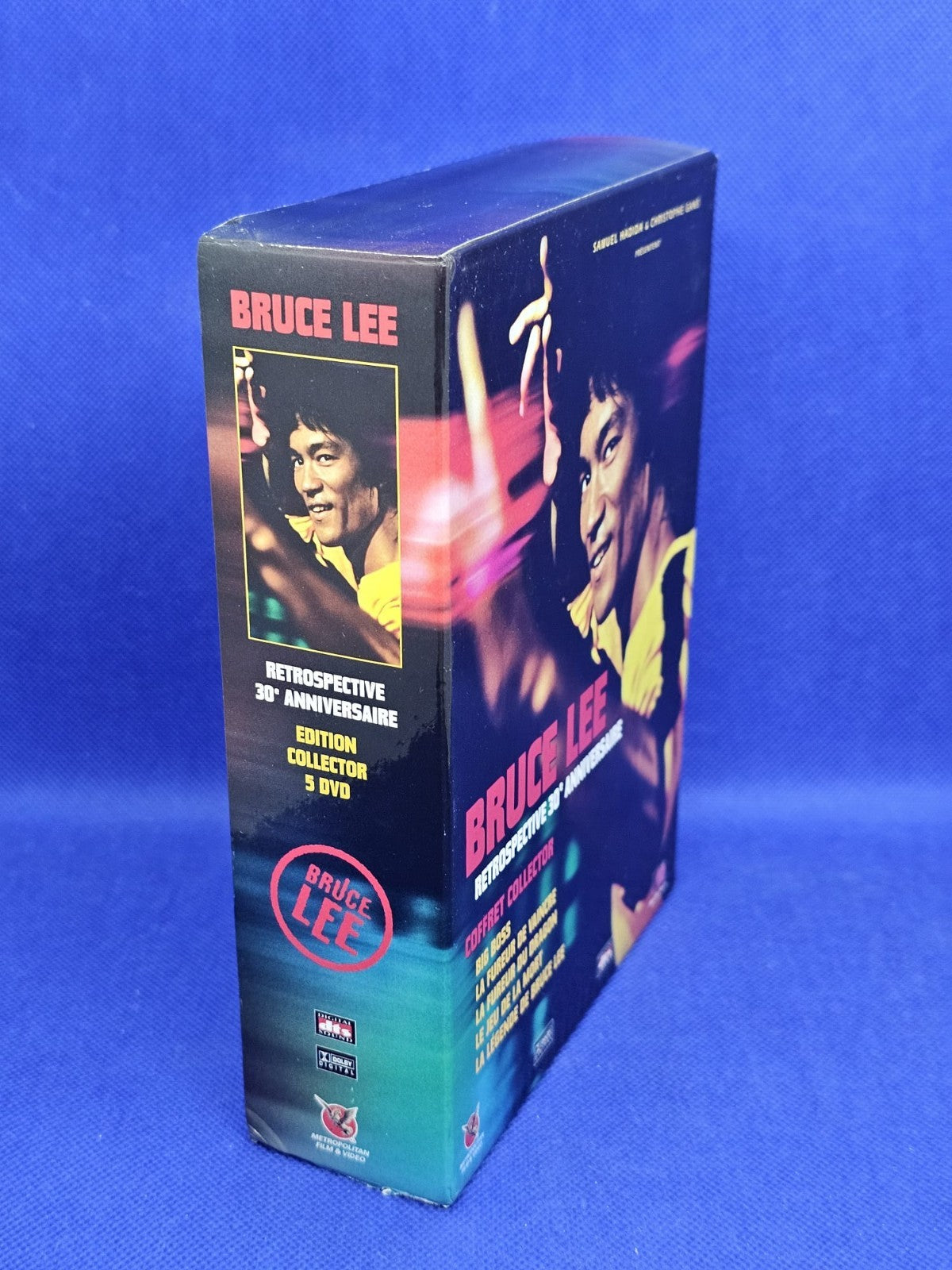 Bruce Lee Rétrospective 30e anniversaire Coffret Collector 5 DVD Livret 20031